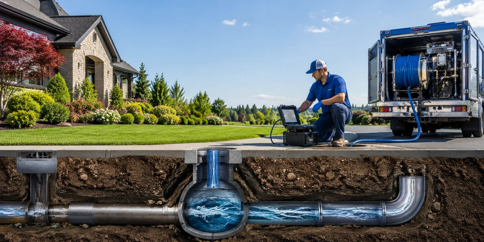 Drainage restoration information for Worthington, WV